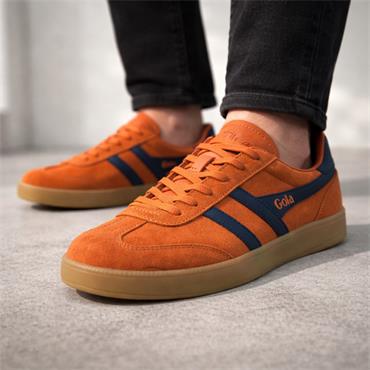Gola Men Viper Low Gumsole Trainer - Orange Navy